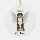 Bernese Mountain Dog Memorial Keramisch Ornament (Voorkant)