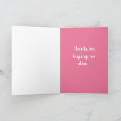 Bernese Mountain Dog Moederdag Feestdagen Kaart (Binnen)