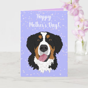 Bernese Mountain Dog Moederdag Kaart