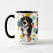 Bernese Mountain Dog Mok (Links)
