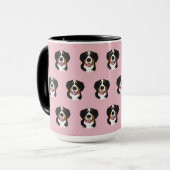 Bernese Mountain Dog Mok (Voorkant links)