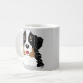 Bernese Mountain Dog Mok (Voorkant links)