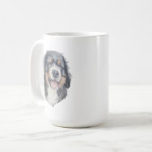 Bernese Mountain Dog Mok | 15 oz. (Voorkant links)
