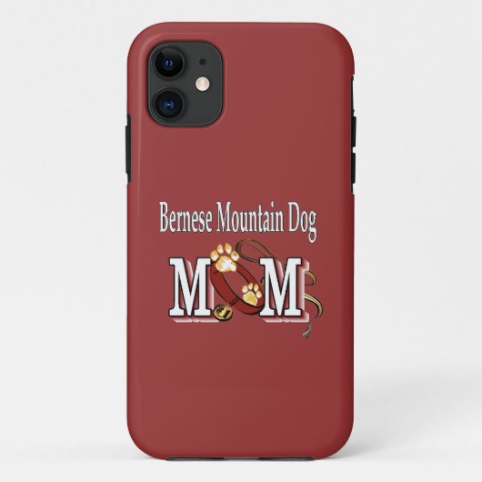 Bernese Mountain Dog MOM Case-Mate iPhone Case (Achterkant)