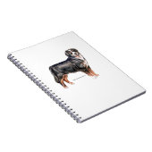 Bernese Mountain Dog Notitieboek (Rechterzijde)
