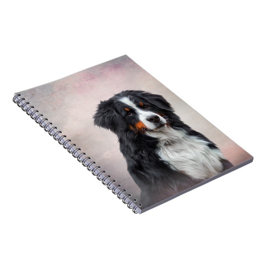 Bernese Mountain Dog Notitieboek (Rechterzijde)