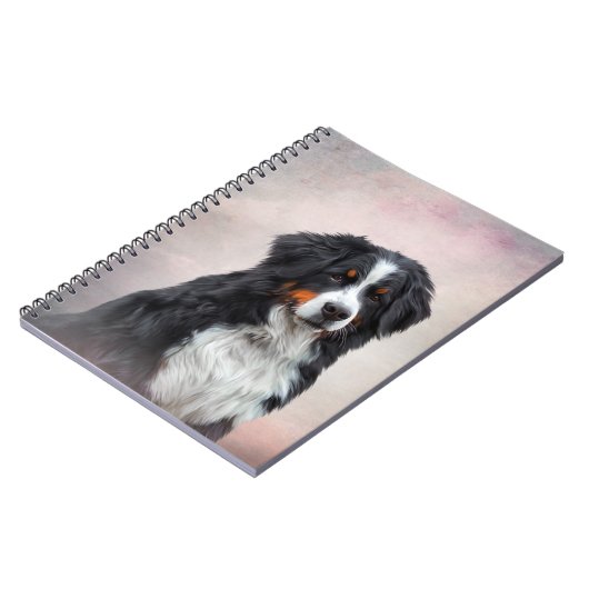 Bernese Mountain Dog Notitieboek (Linkerzijde)