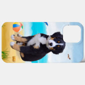 Bernese Mountain Dog over Beach Case-Mate iPhone Case (Achterkant (horizontaal))