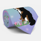 Bernese Mountain Dog Pasen Stropdas (Opgerold)