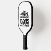 Bernese Mountain Dog Pickleball Paddle (Links)