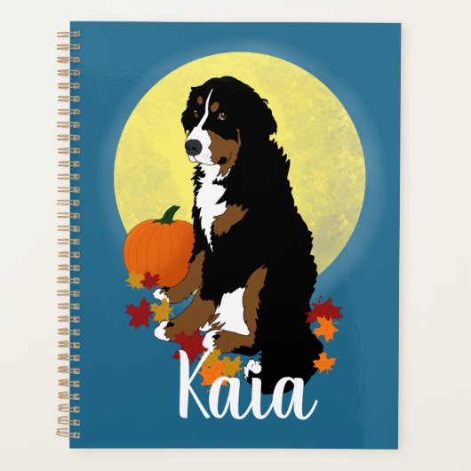 Bernese Mountain Dog Planner (Voorkant)