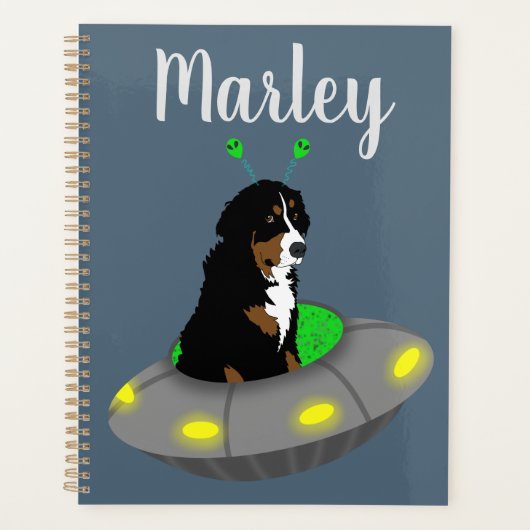 Bernese Mountain Dog Planner (Voorkant)