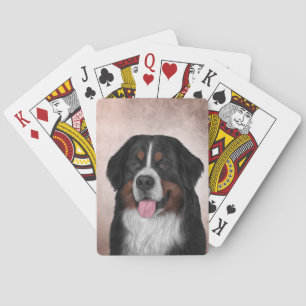 Bernese Mountain Dog Pokerkaarten