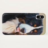 Bernese Mountain Dog Portrait Case-Mate iPhone Case (Achterkant (horizontaal))