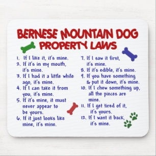 BERNESE MOUNTAIN DOG Property Laws 2 Muismat