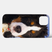 Bernese Mountain Dog Pup iPad case (Achterkant (horizontaal))