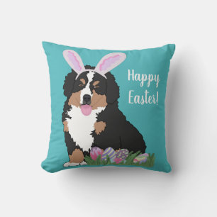 Bernese Mountain Dog Puppy PasPasen Kussen
