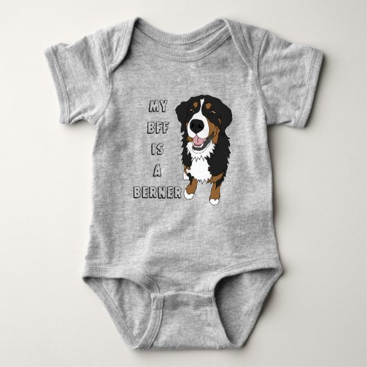 Bernese Mountain Dog Romper (Voorkant)