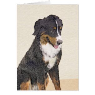 Bernese Mountain Dog-schilderij - Original Dog Art
