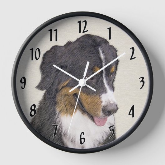Bernese Mountain Dog-schilderij - Original Dog Art (Voorkant)