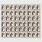 Bernese Mountain Dog-schilderij - Original Dog Art Cadeaupapier (Vlak)