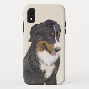 Bernese Mountain Dog-schilderij - Original Dog Art iPhone XR Hoesje