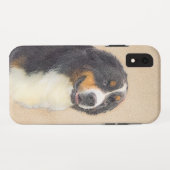 Bernese Mountain Dog-schilderij - Original Dog Art Case-Mate iPhone Case (Achterkant (horizontaal))
