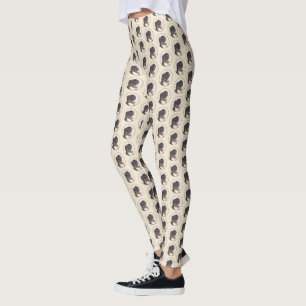 Bernese Mountain Dog-schilderij - Original Dog Art Leggings