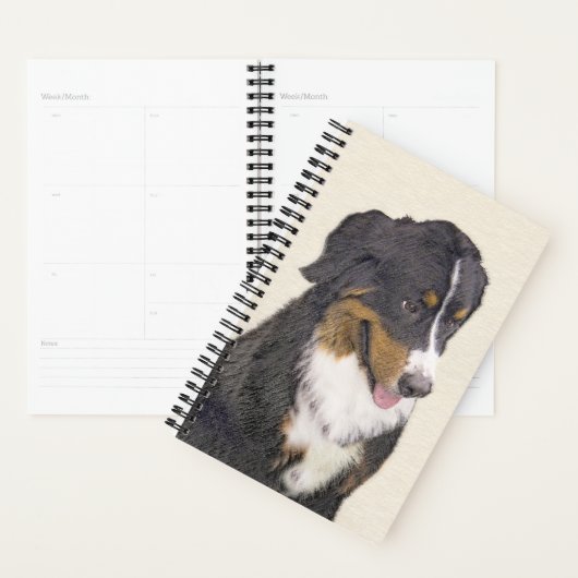 Bernese Mountain Dog-schilderij - Original Dog Art Planner (Display)