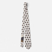 Bernese Mountain Dog-schilderij - Original Dog Art Stropdas (Achterkant)