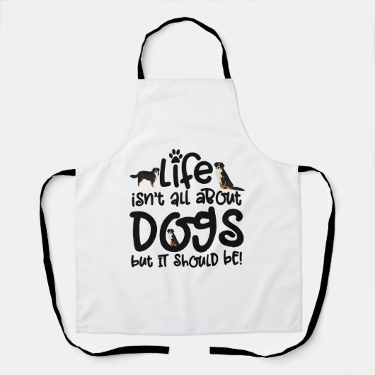 Bernese Mountain Dog Schort (Voorkant)