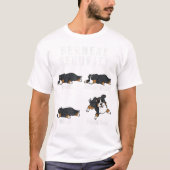 Bernese Mountain Dog Security Funny Dog TShirt (Devant)