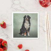 Bernese Mountain Dog Servet (Insitu)