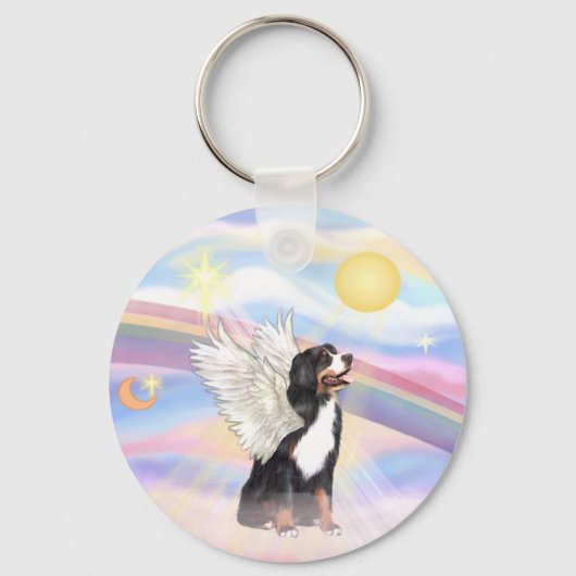 Bernese Mountain Dog Sleutelhanger (Voorkant)
