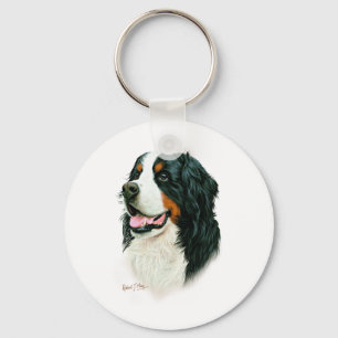 Bernese Mountain Dog Sleutelhanger