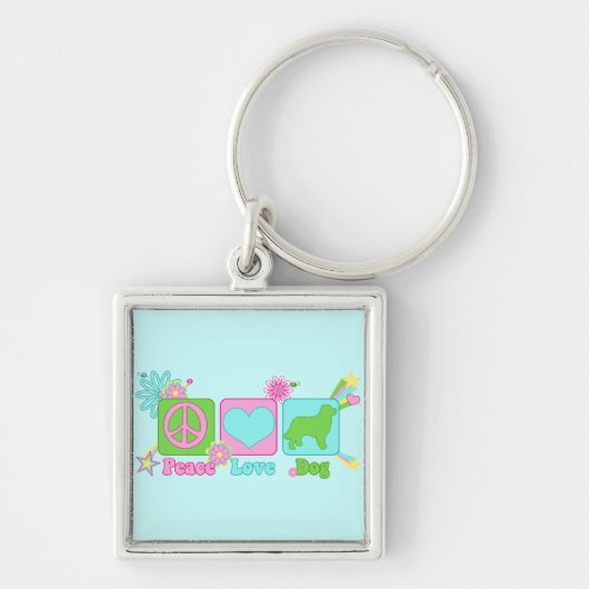 Bernese Mountain Dog Sleutelhanger (Voorkant)