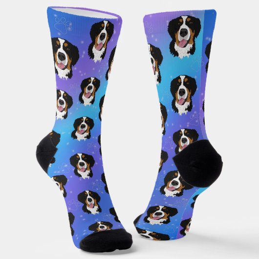 Bernese Mountain Dog Sokken (Gebogen)