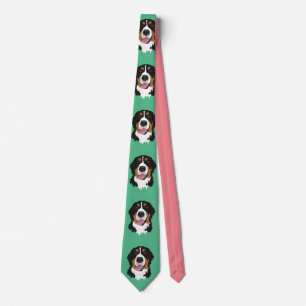 Bernese Mountain Dog Stropdas