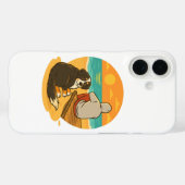 Bernese Mountain Dog Sunset Beach Companion Case-Mate iPhone Case (Achterkant (horizontaal))