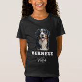 Bernese Mountain Dog T-Shirt for Girls (Devant)