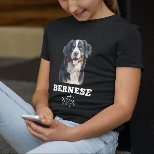Bernese Mountain Dog T-Shirt for Girls