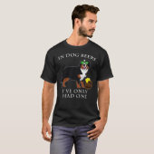 Bernese Mountain Dog T Shirt Irish St Patrick Day (Voorkant volledig)