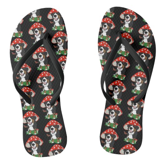 Bernese Mountain Dog Teenslippers (Voetbed)