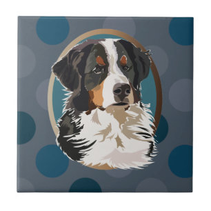 Bernese Mountain Dog Tegeltje