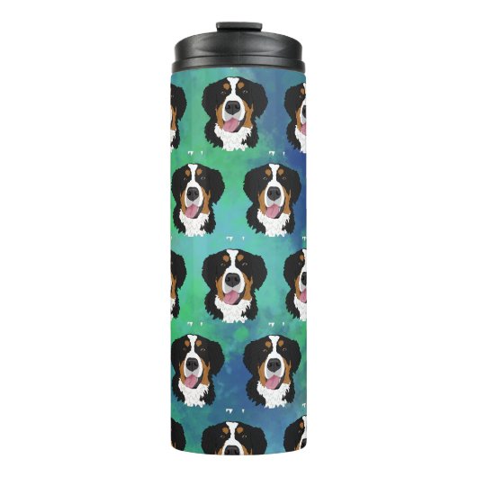 Bernese Mountain Dog Thermosbeker (Voorkant)