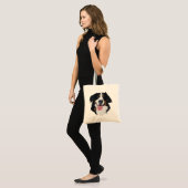 Bernese Mountain Dog Tote Bag (Voorkant (model))