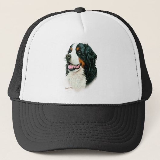 Bernese Mountain Dog Trucker Pet (Voorkant)