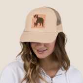 Bernese Mountain dog Trucker Pet (In situ)