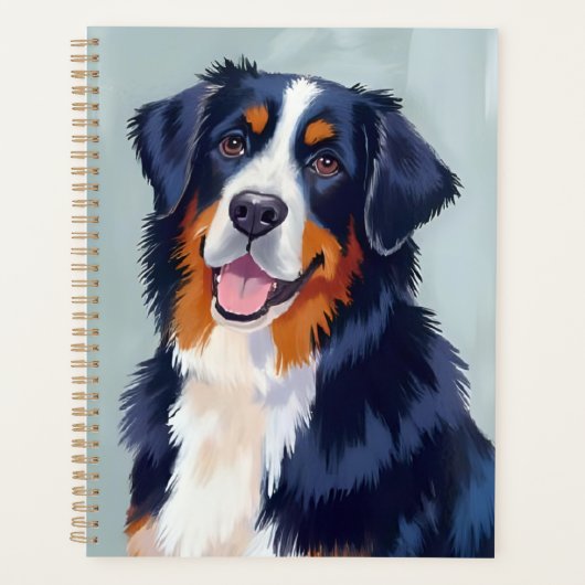 Bernese Mountain Dog | Watercolor Pet (Devant)