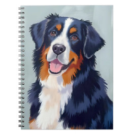 Bernese Mountain Dog | Watercolor Pet Notitieboek